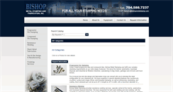 Desktop Screenshot of metal-stamping.bishopmetalstamp.com